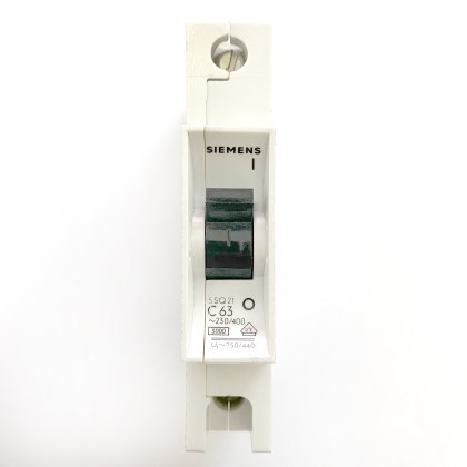 Siemens 5SX21 C50 50A 50 Amp MCB Circuit Breaker Type C